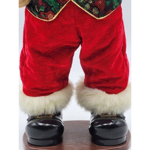 Rockin' Around The Christmas Tree 17" Santa Christmas Fantasy 1999 No Adapter - Picture 12 of 15